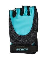 Перчатки для фитнеса Atemi, черно-голубые, AFG06BEXS