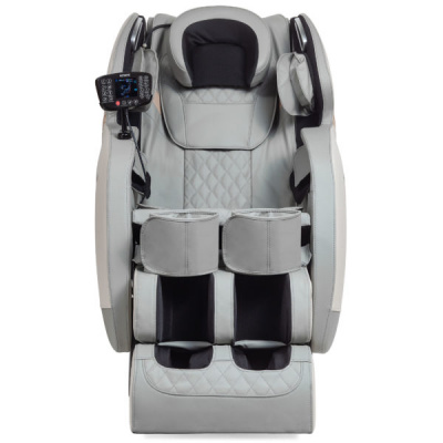 Массажное кресло Victoryfit VF-M76 (серый) с уникальным массажем бедер и роликами