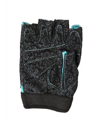 Перчатки для фитнеса Atemi, черно-голубые, AFG06BEXS